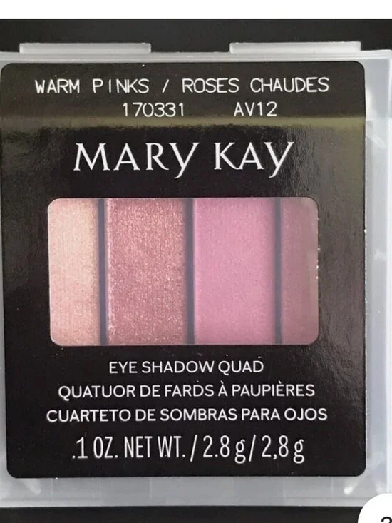 Mary Kay Warm Pinks Eyeshadow Quad - Picture 1 of 3